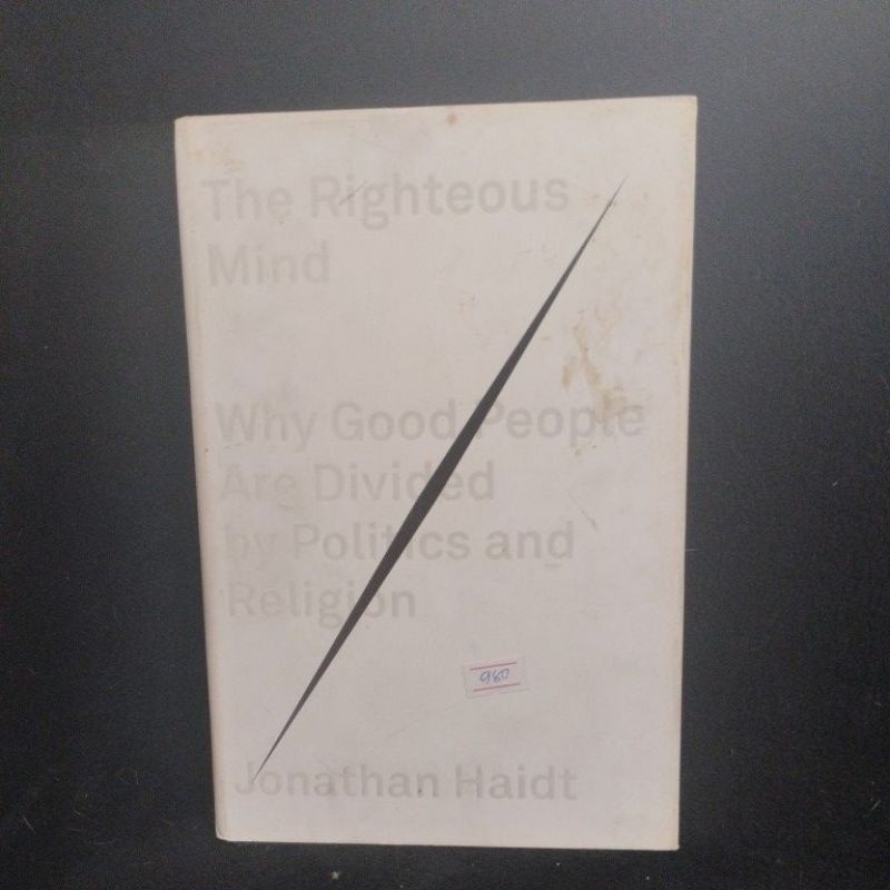 The Righteous Mind by Jonathan haidt | Shopee Philippines