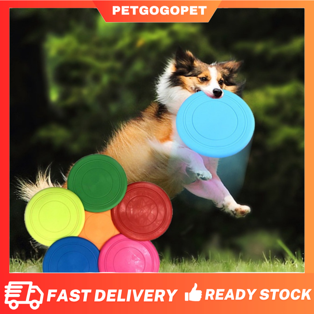 Silicone dog clearance frisbee