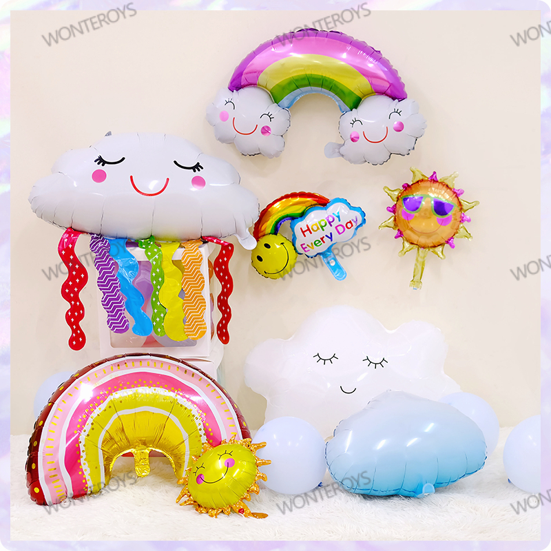 Sun Balloon Meteor Rainbow Balloons Birthday Balloons Birthday