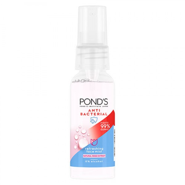 Pond's Anti Bacterial Refreshing Face Mist 50ml (Natural Rose Extract) Shopee Philippines