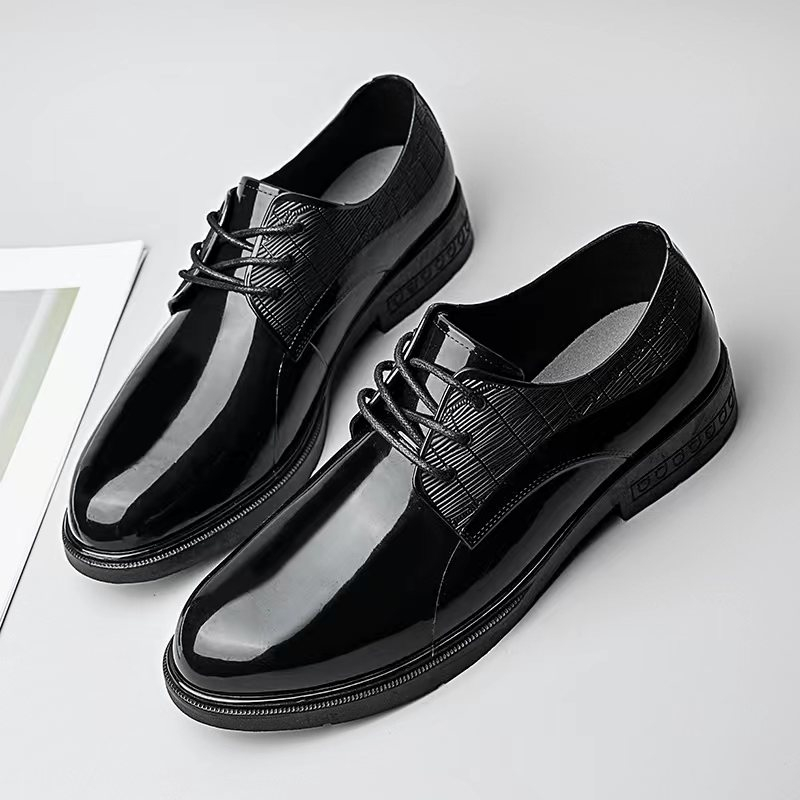 new-premium-black-shoes-service-security-formal-work-shoes-high-quality