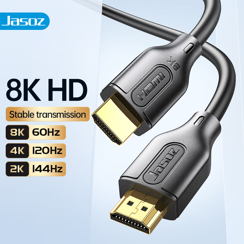 8K HDMI 2.1 Cable 144Hz Ultra High Speed 48Gbps for HDMI 2.1 Splitter  Switcher