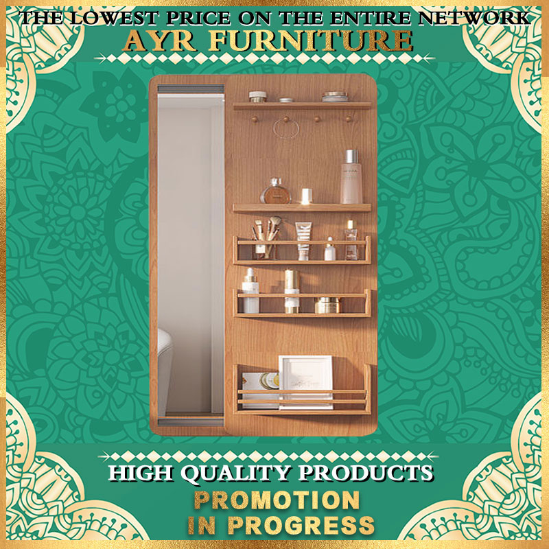 (COD)Multifunctional full body mirror, home trial frame, wall mounted