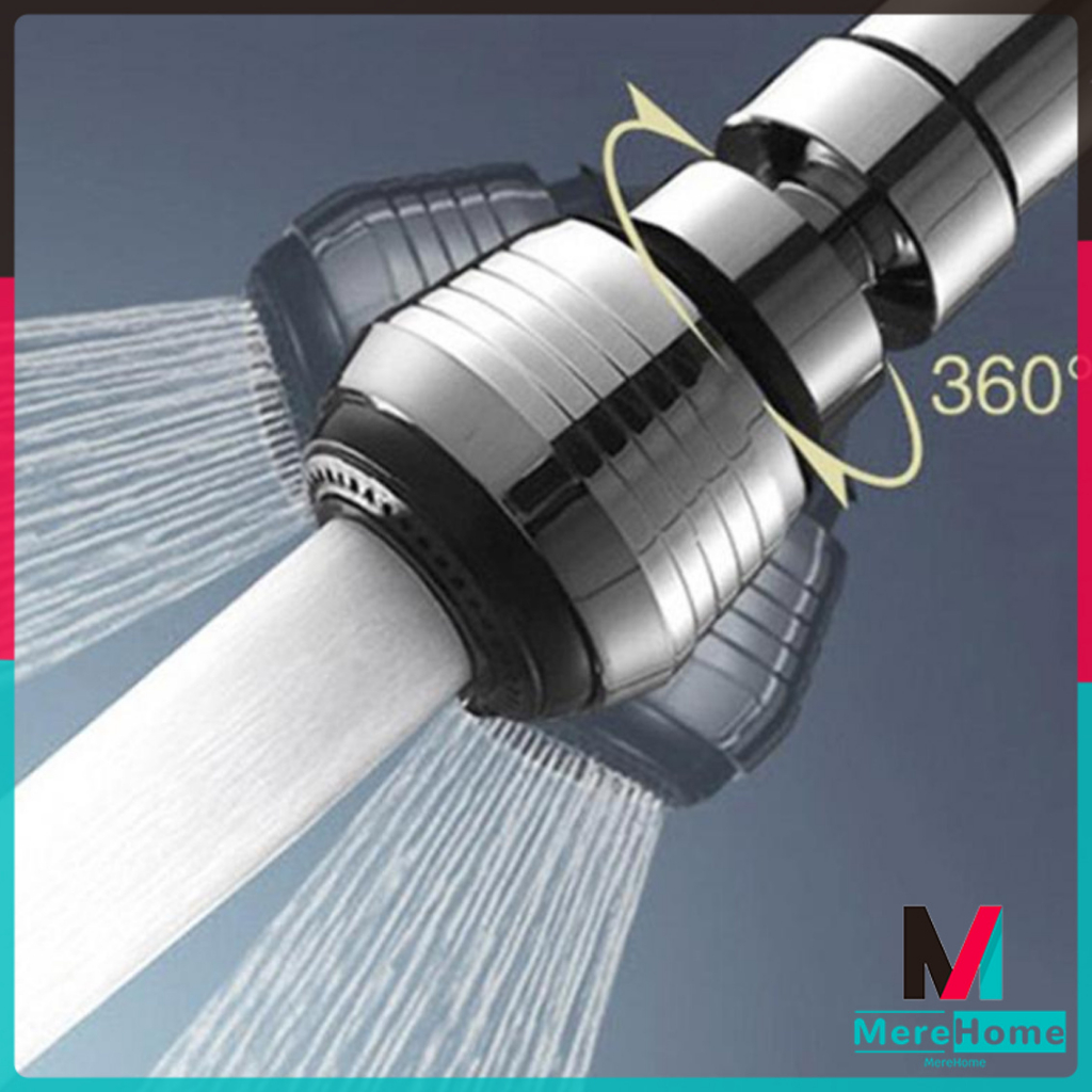 360 Degree Water Saving Tap Adjustable Water Filter Diffuser Shower ...