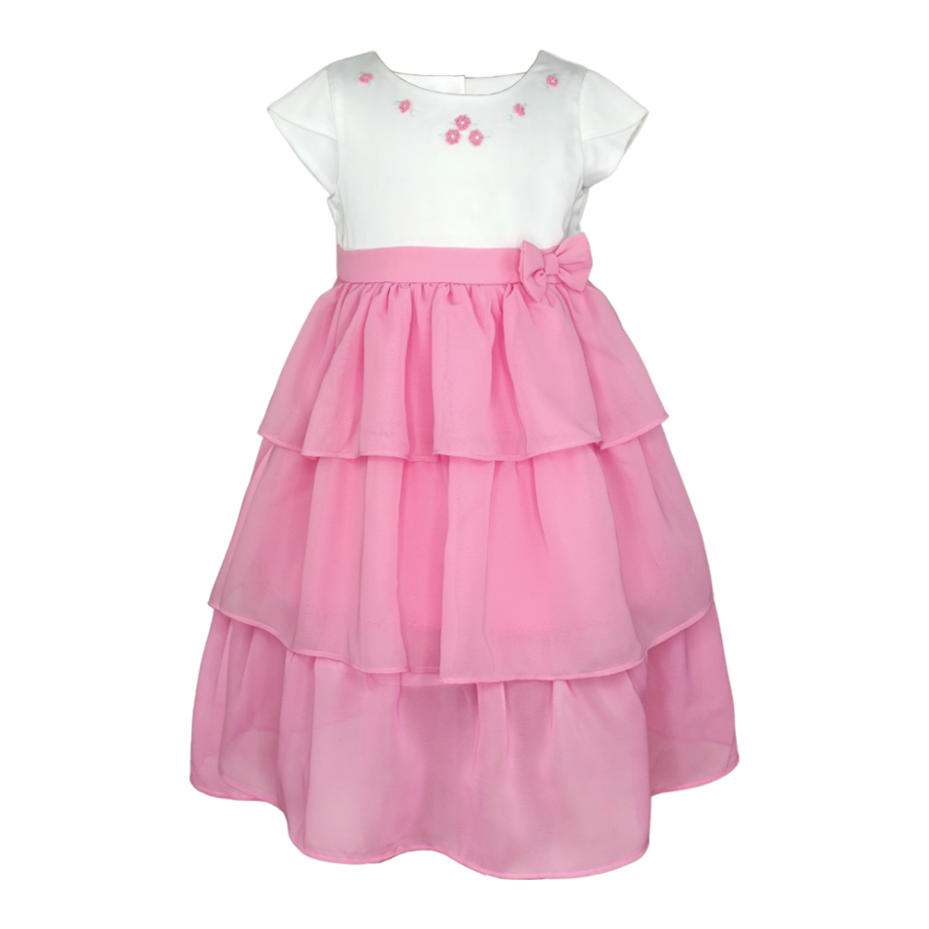 Periwinkle Embroidered Skirt  4-7 Years
