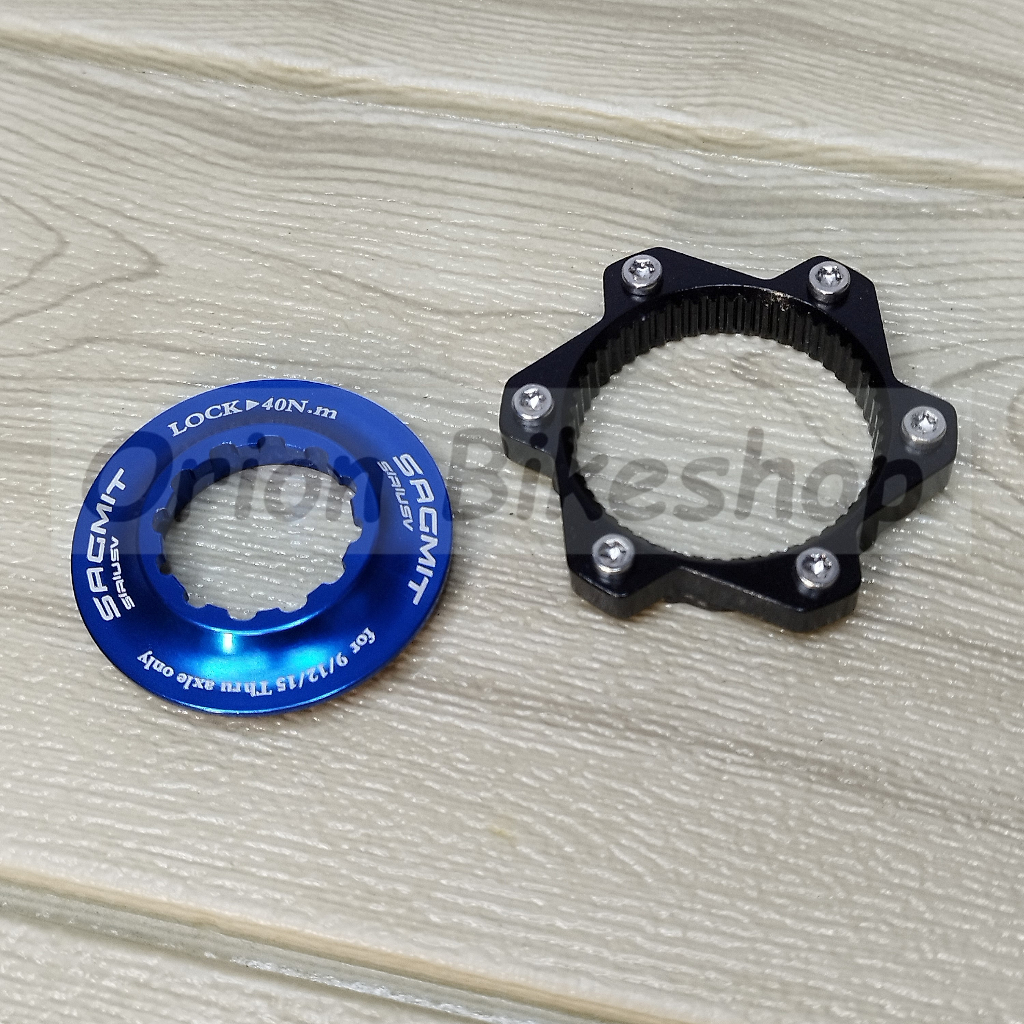 Sagmit Center Lock To 6 Bolt Bike Centerlock Rotor Disc Brake Adaptor