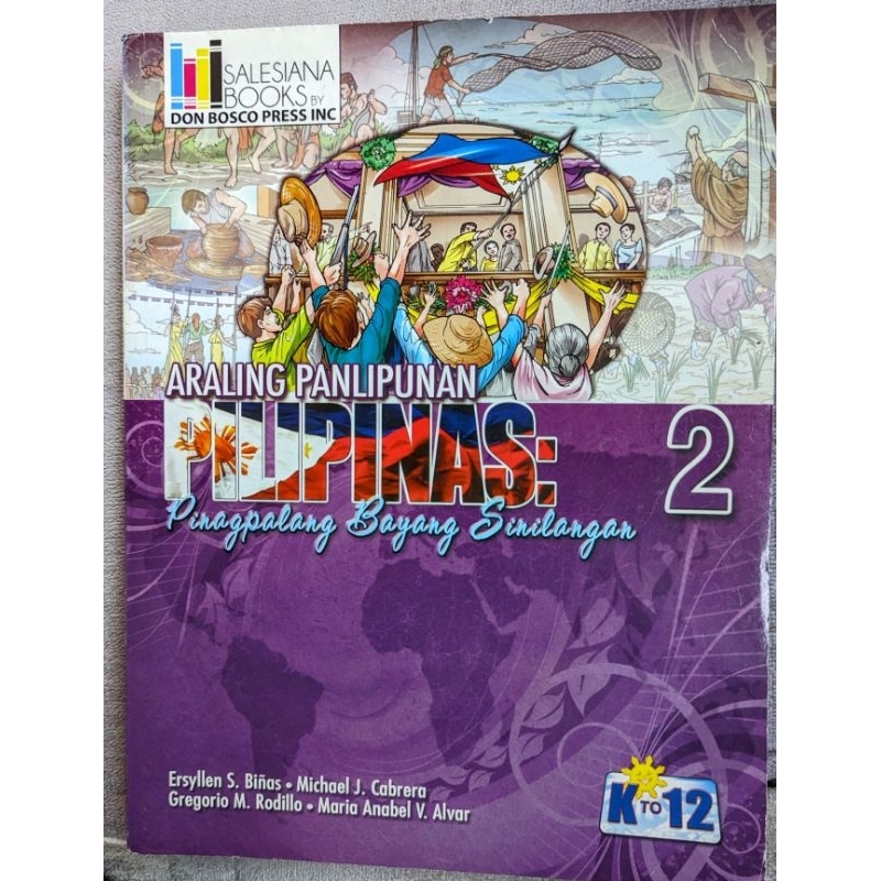 Araling Panlipunan Pilipinas Pinagpalang Bayang Sinilangan Grade 2 Brand New Shopee 3497