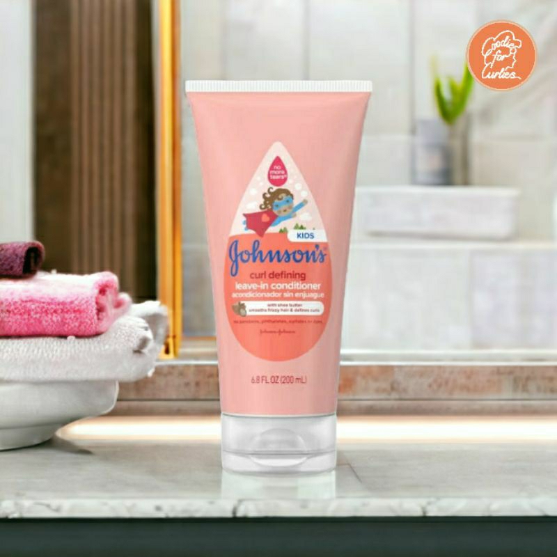 Johnson's Curl Defining Leavein Conditioner Shopee Philippines