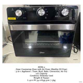 Countertop Oven with Air Fryer - Oster Philippines