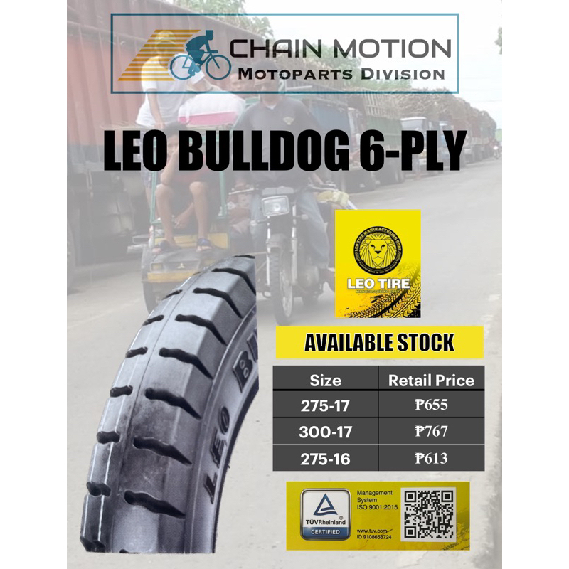 LEO TIRE BULLDOG 27516, 27517, 30017 (100 original) Shopee
