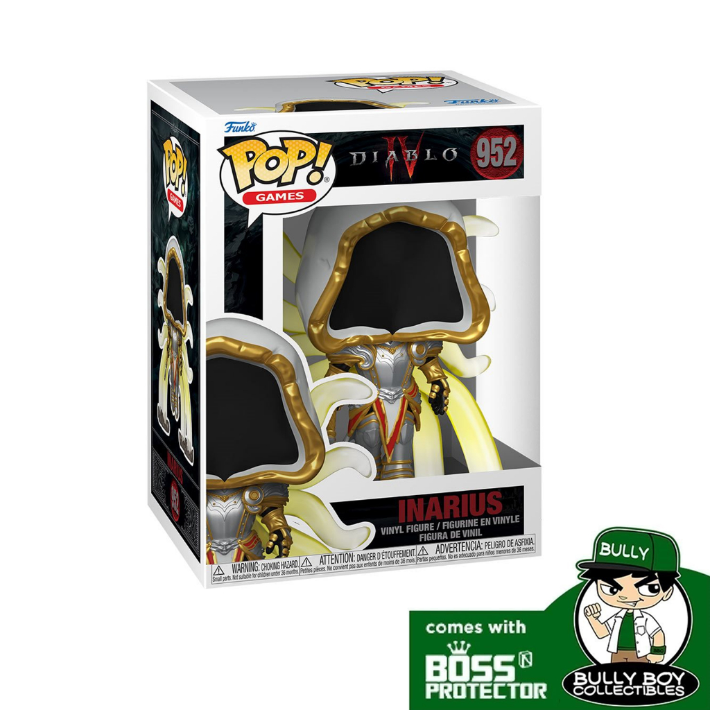 Funko POP! Games : Diablo 4 - Inarius 952 With Boss Protector | Shopee ...