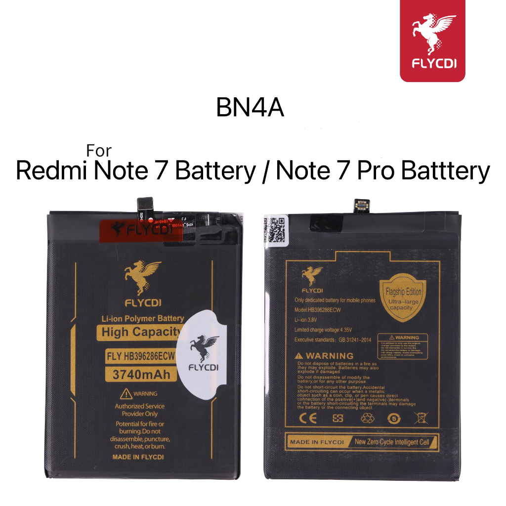 Original Flycdi Bn4a Redmi Note 7 Pro Battery 100 Tested Universal Original Shopee Philippines 3509