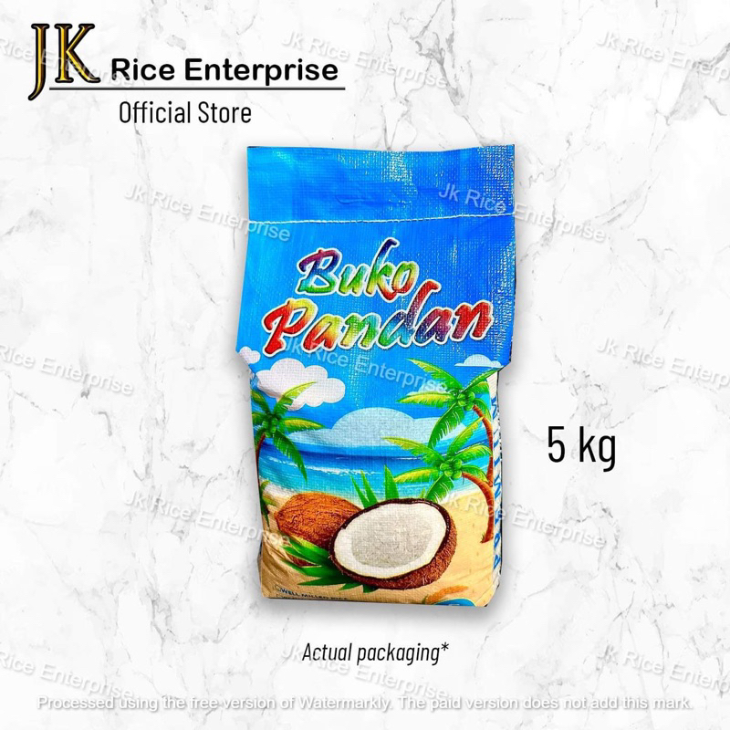 BUKO PANDAN PREMIUM RICE 5KG (PREMIUM QUALITY RICE) | Shopee Philippines