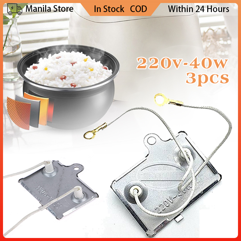 3pcs Electric Rice Cooker Thermostat Heater 220V 40W Rice Cooker