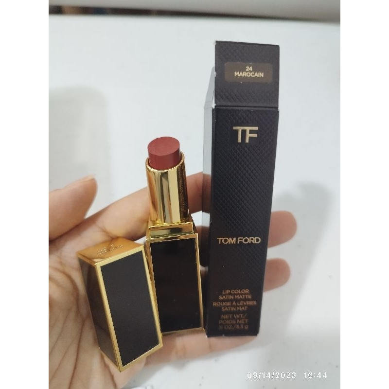 Original Tom Ford Satin Matte Lipstick MAROCAIN | Shopee Philippines