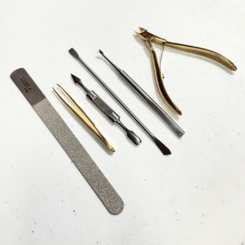 Nail Nipper Nail Tools Tweezer Cuticle Remover Nail Pusher German