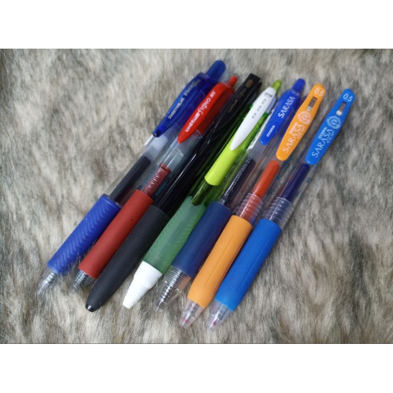 Ballpen / Zebra Sarasa, Uni, Uniball, SmartValue (used & new) / Japan