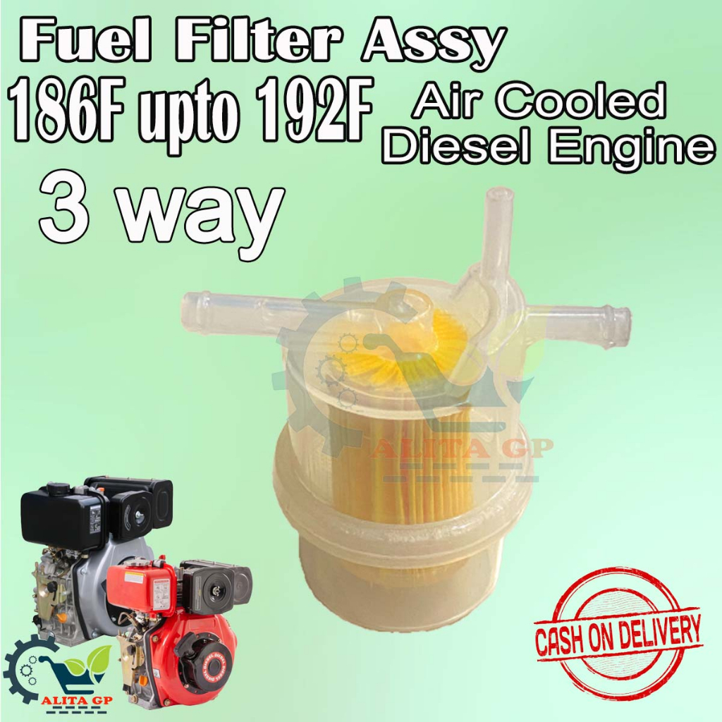 Fuel Filter Assy 186F 10hp 186FA 12hp 188F 14hp 190F 16hp 192F 18hp Air ...