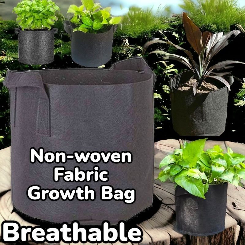 7Gallon Grow Bag Felt Grow Bag Gardening Fabric Grow Pot Vegetable Planting Bag Container