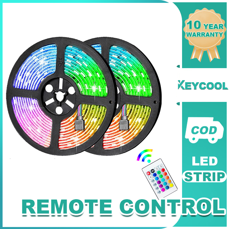LED Light Strip FOR ROOM 5/10/15/20M RGB LED Light 220V Tape Light Stripe Light RGB Remote