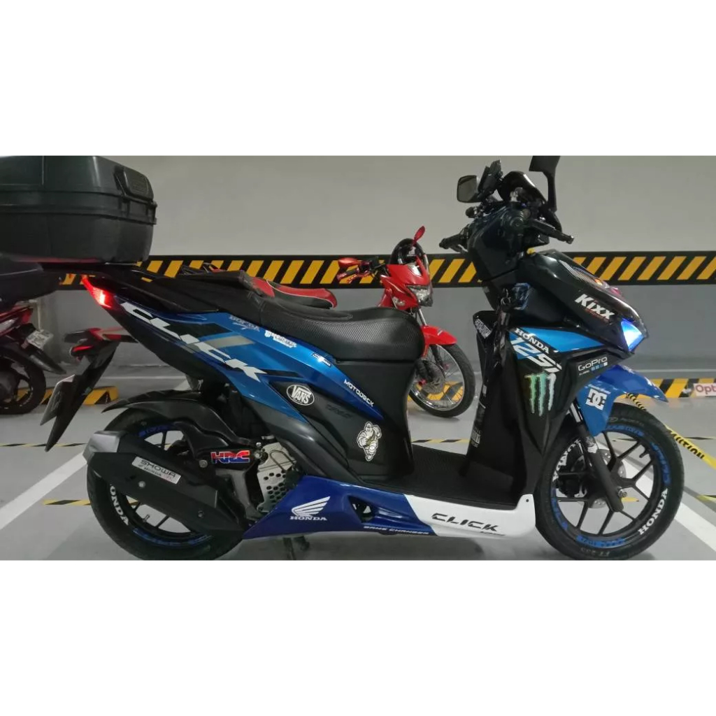 Honda Click V2 V3 125 / 150 Sideskirt Side skirt Cover | Shopee Philippines