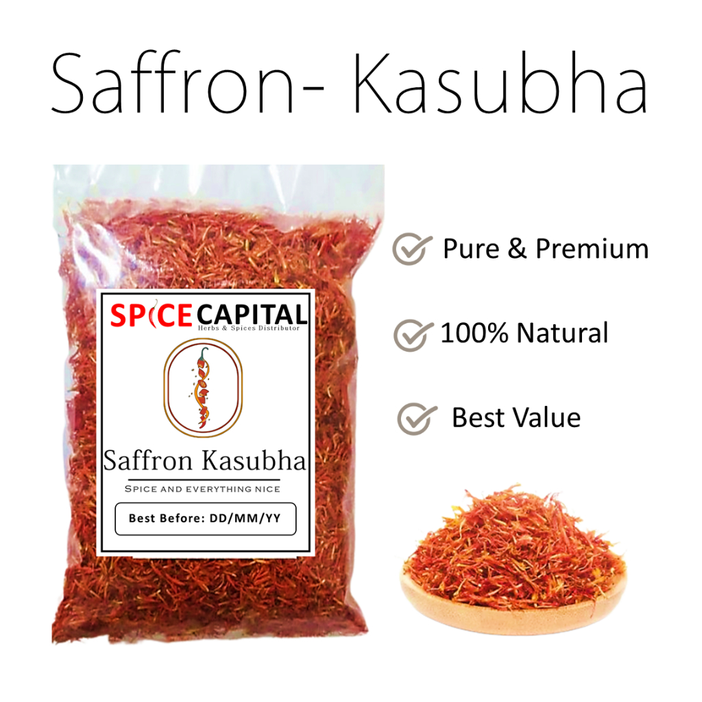 Saffron Kasubha In 250g 500g 1kg Shopee Philippines