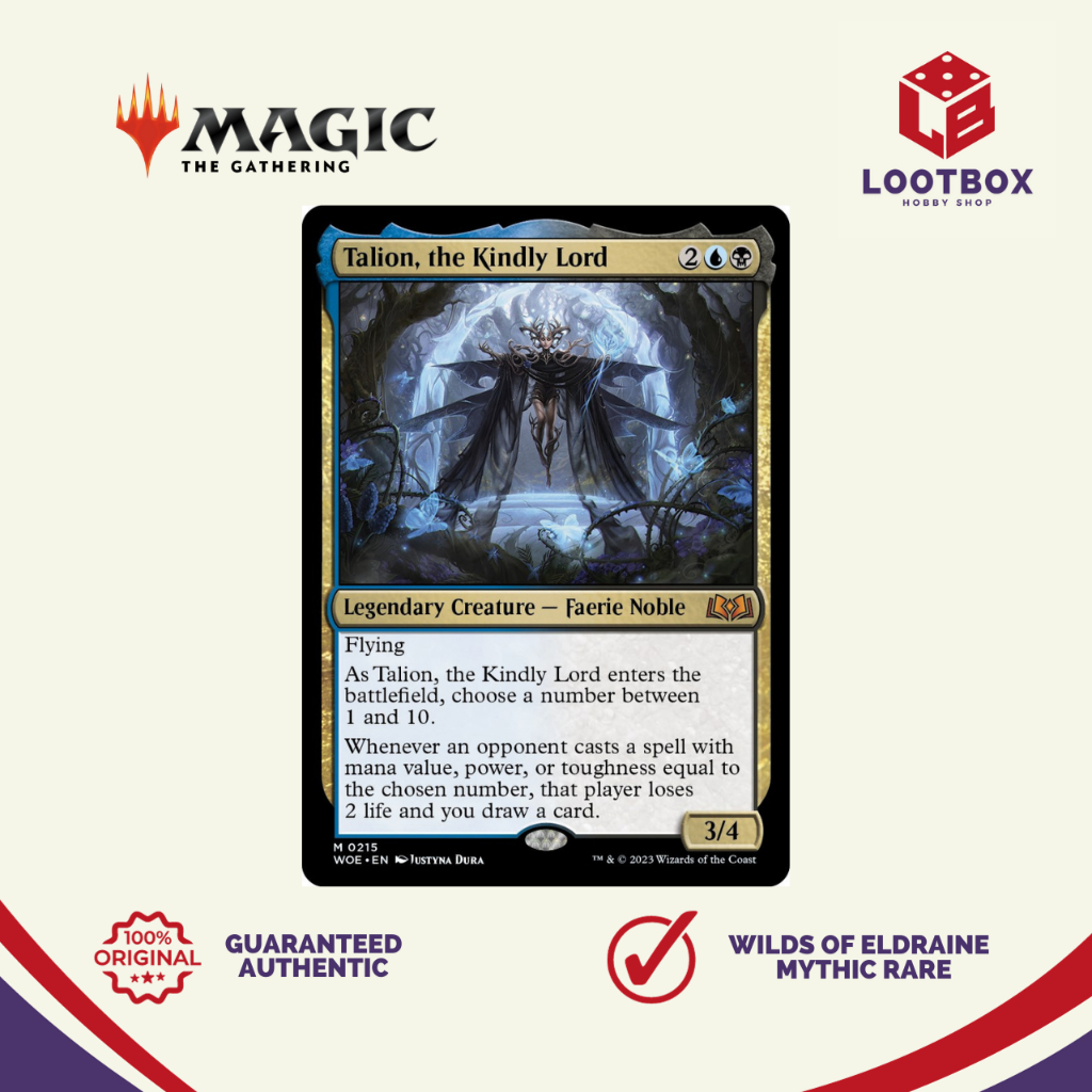 Talion, the Kindly Lord [Wilds of Eldraine] main image 1