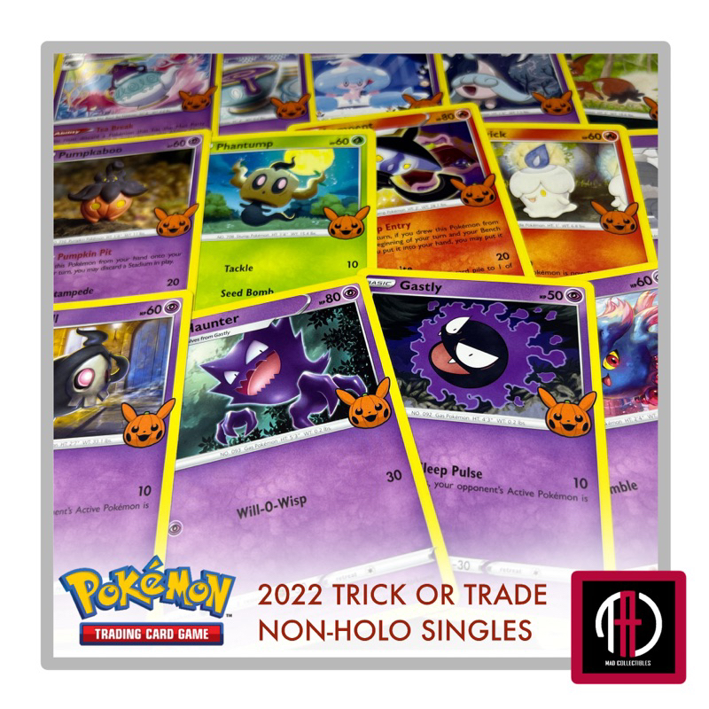 Pokemon TCG Singles 2022 Halloween Trick or Trade BOOster Bundle