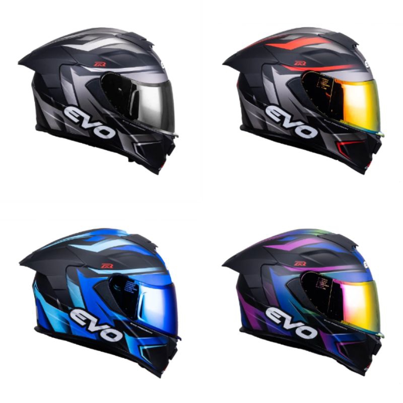 EVO HELMET GTPRO RENEGADE ONE Fullface Dualvisor (Free Clear visor) Shopee Philippines