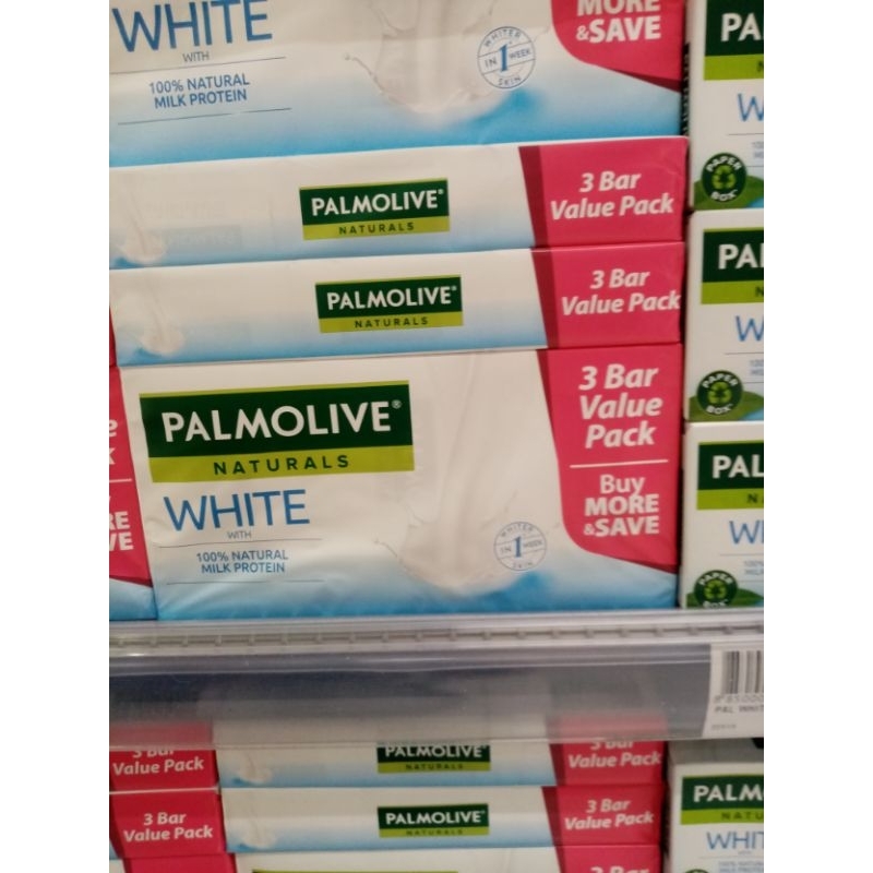 PALMOLIVE WHITE MILK soap WITH 100% NATURAL MILK PROTEIN SOAP ...