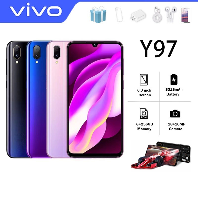 VIVO Y97 Original 4GB RAM+128GB ROM SMART Phone Mobile Phone 5000mAh ...