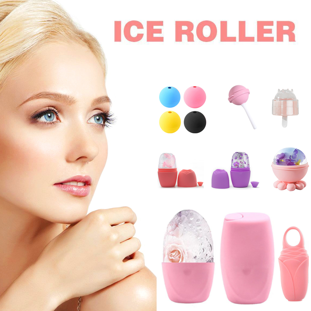 Face Roller Ice Mold Face Lift Reduce Acne Shrink Pores Massage Ice