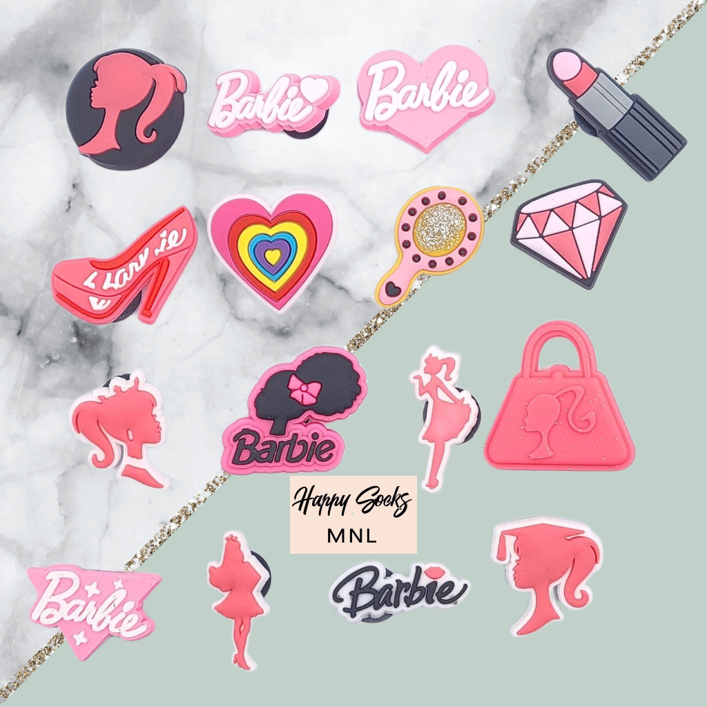 BARBIE - KOREAN CHARMS/SHOE DECORATIONS/ SHOE/BAG CHARMS | Shopee ...