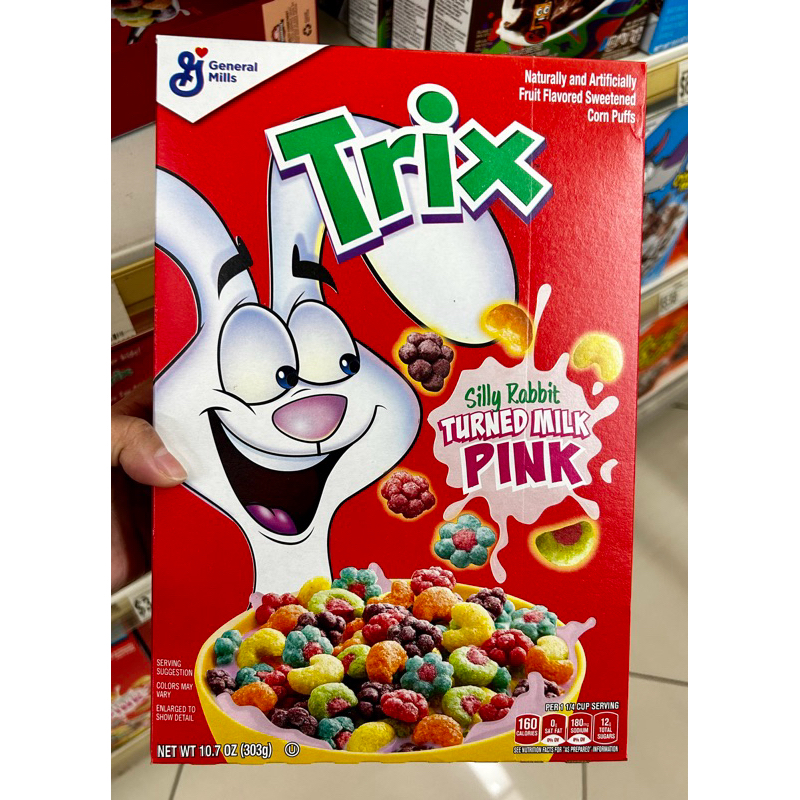 TRIX SILLY RABBIT TURNED MILK CEREAL 303g Shopee Philippines