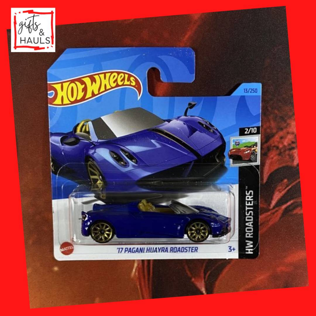 Hot Wheels 17 Pagani Huayra Roadster Hw Roadsters 2 10 Diecast Toy