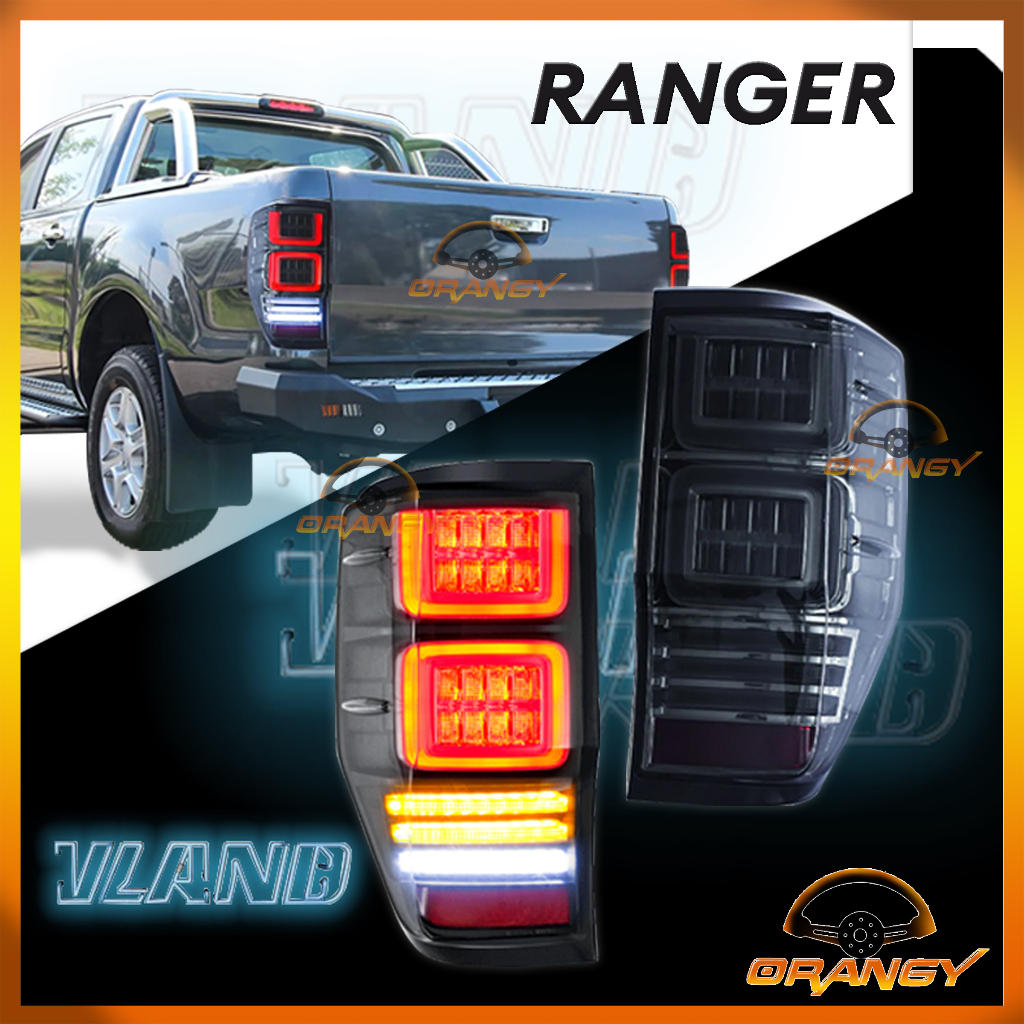 VLAND Ford Ranger 2012 to 2022 / Raptor 2019 to 2022 FULL LED Tail ...