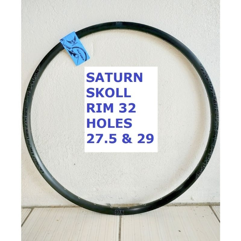 Rim MTB Saturn Skoll 27.5/32 Holes Alloy with Eyelet Per Piece | Shopee ...