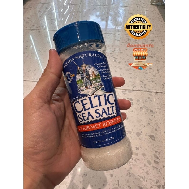 Selina Naturally Celtic Sea Salt Gourmet Kosher Shaker 227g Shopee