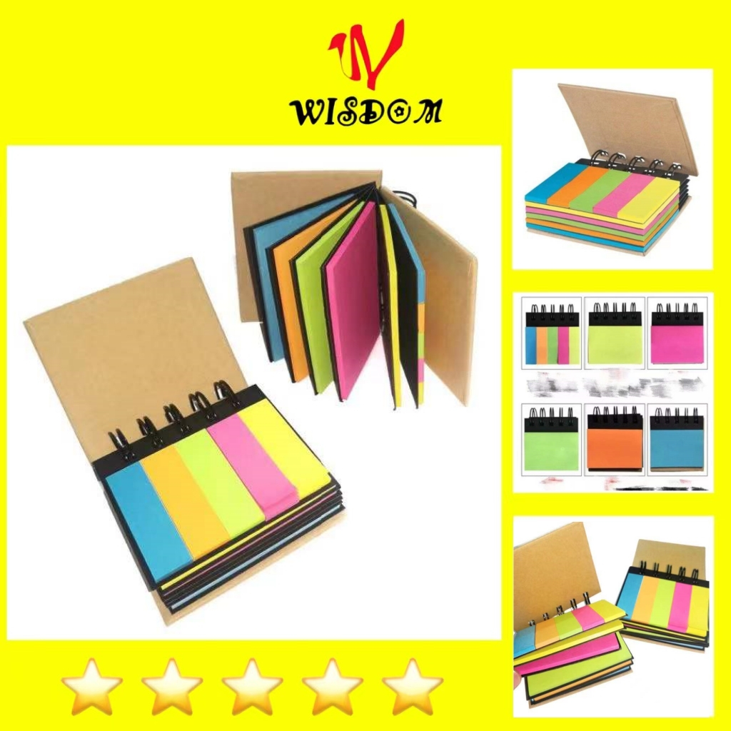 WISDOM 010 sticky notes SCHOOL SUPPLIES /Giveaways | Shopee Philippines