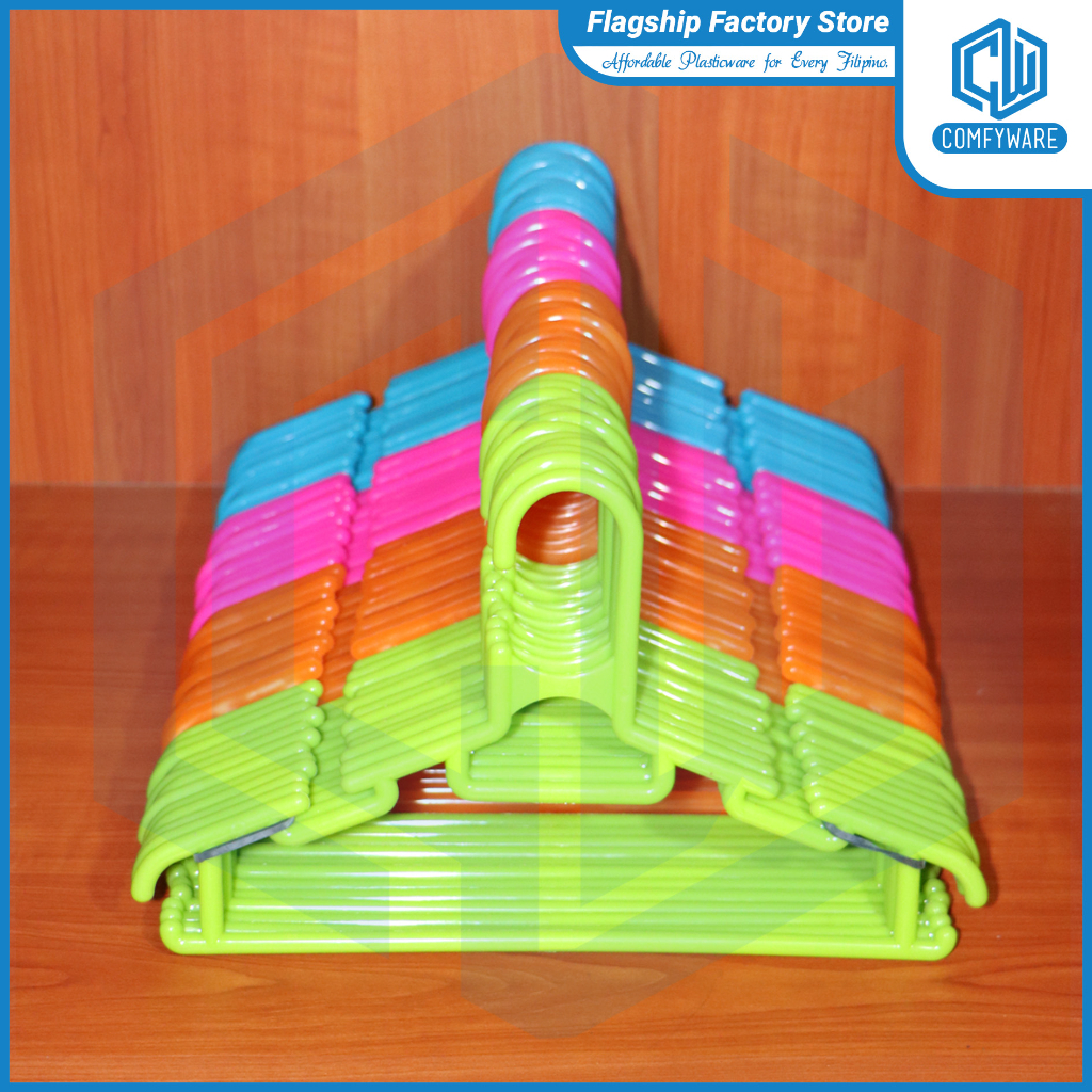 12 pcs/set (One Dozen) Baby Hanger Kids Clothes Hanger Rack Display
