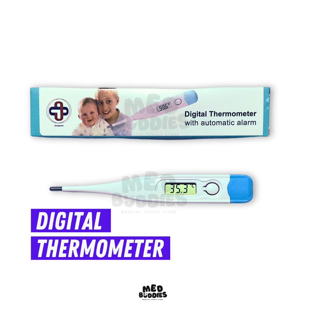 Digital Contact / Axillary Thermometer (Accurate LCD Monitor