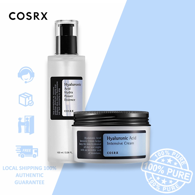 Cosrx Hyaluronic Acid Hydra Power Essence /Lntensive Cream100ml Facial