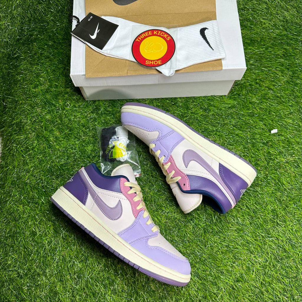 JORDAN 1 low Pastel mens w/FREE socks and paper bag Shopee Philippines