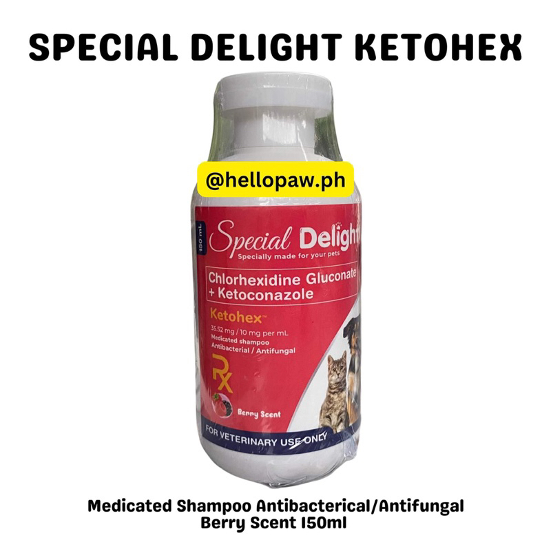 Special Delight Ketohex Shampoo 150ml Shopee Philippines