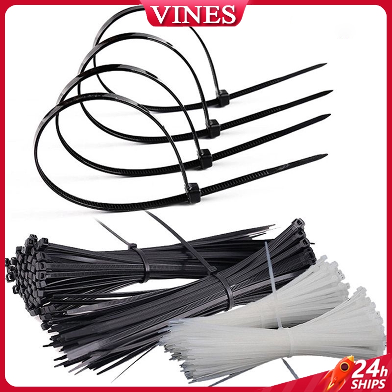 Nylon Cable Ties Black Cable Ties Plastic Zip Ties Self Locking Tie