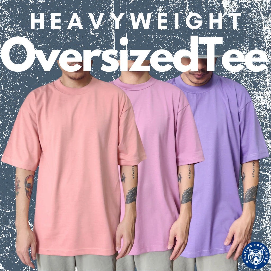 Oversized/ Plain Shirt / Pastel Color / Rose Pink / Cotton Candy