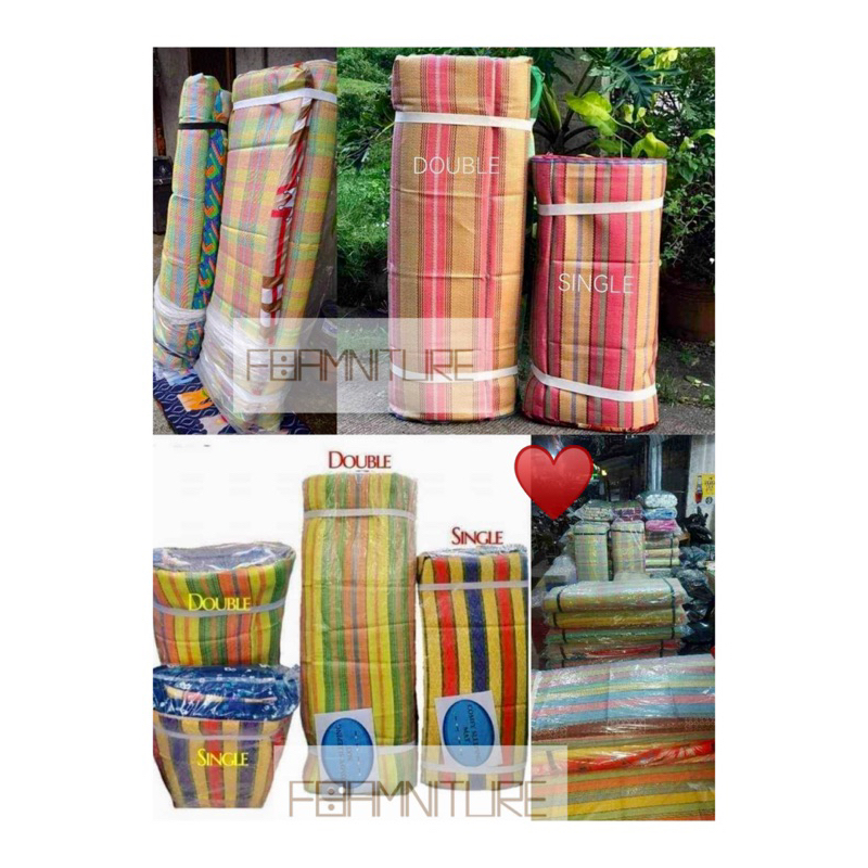 BANIG WITH COMFORTER FOAM MATTRESS Shopee Philippines