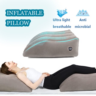 Foot Pillow Elevation Leg Pillows PVC Portable Inflatable Leg Pillow For  Travel Camping Sleeping Wedge Pillow