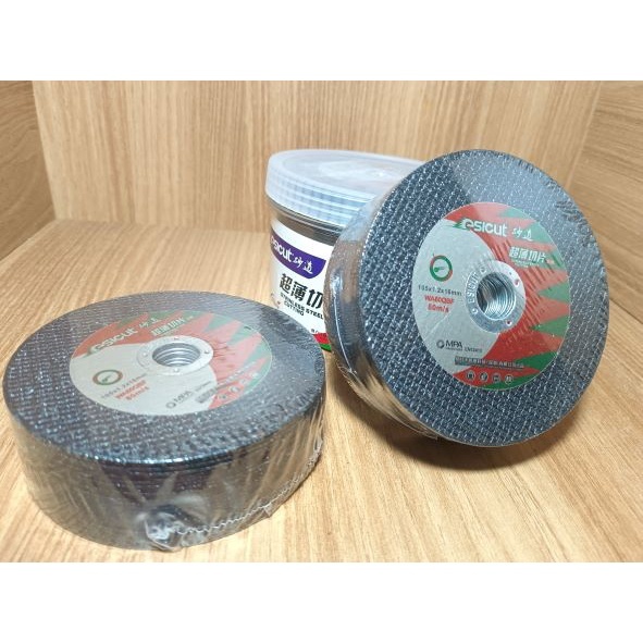 ESICUT CUTTING DISC 4" DIAMETER HEAVY DUTY METAL WORKS PER CANISTER