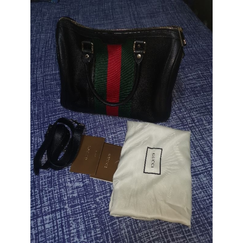 Preloved Gucci Bag (twoway) Shopee Philippines